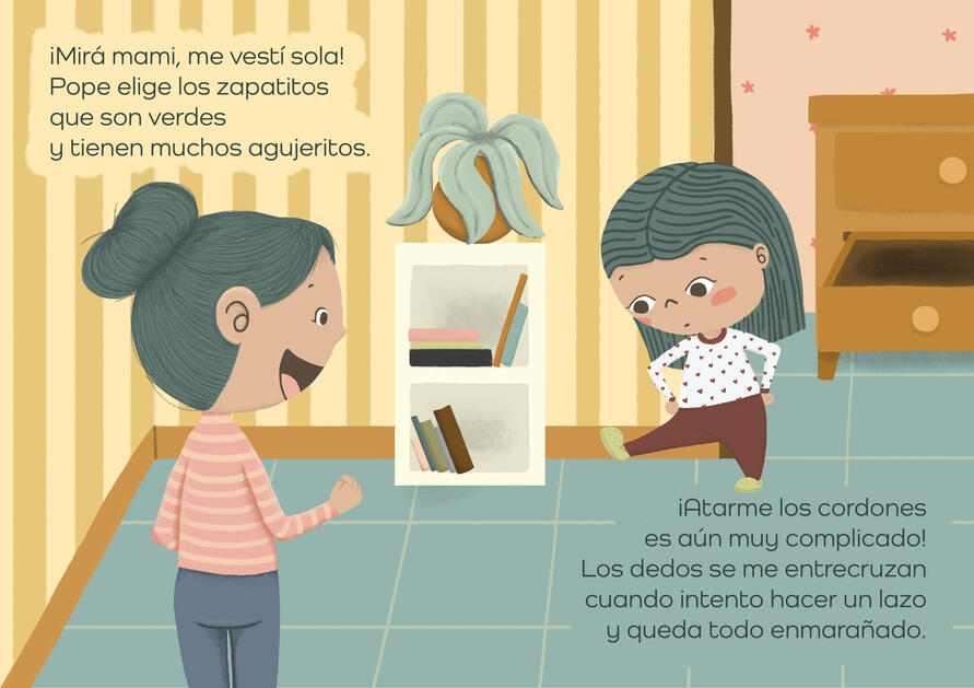 Pope y su mamá